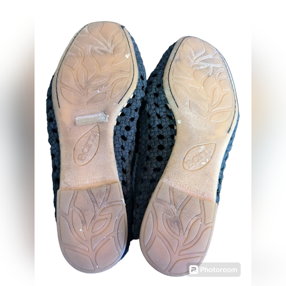 Born Cameo 2 Black Woven Loafer Slide in shoes. Women's Size 9 - Picture 7 of 14